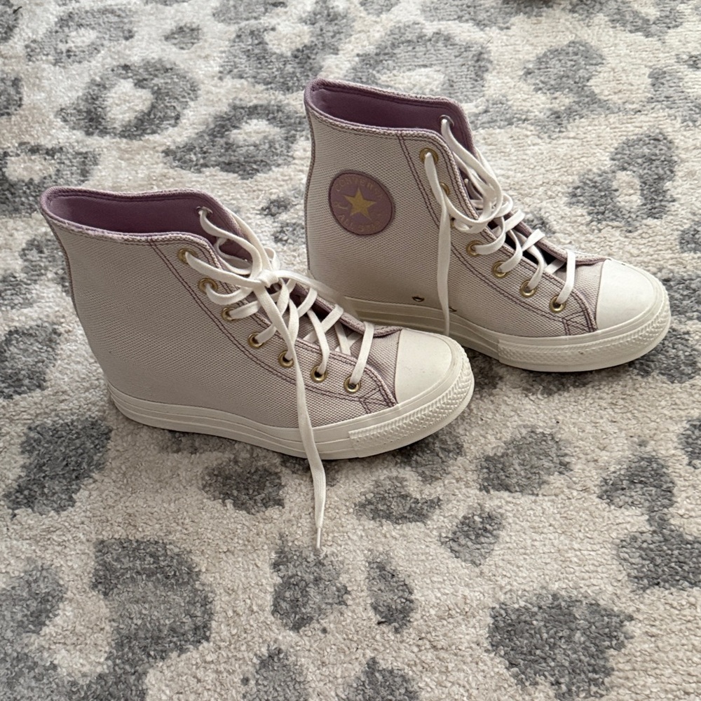 Converse wedge High-Top Canvas Sneakers